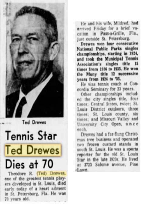 Ted Drewes 1968